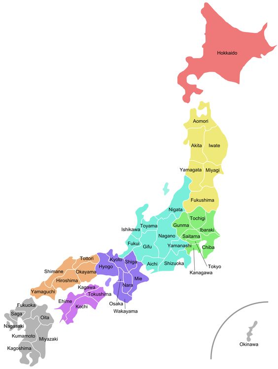 Japan Map